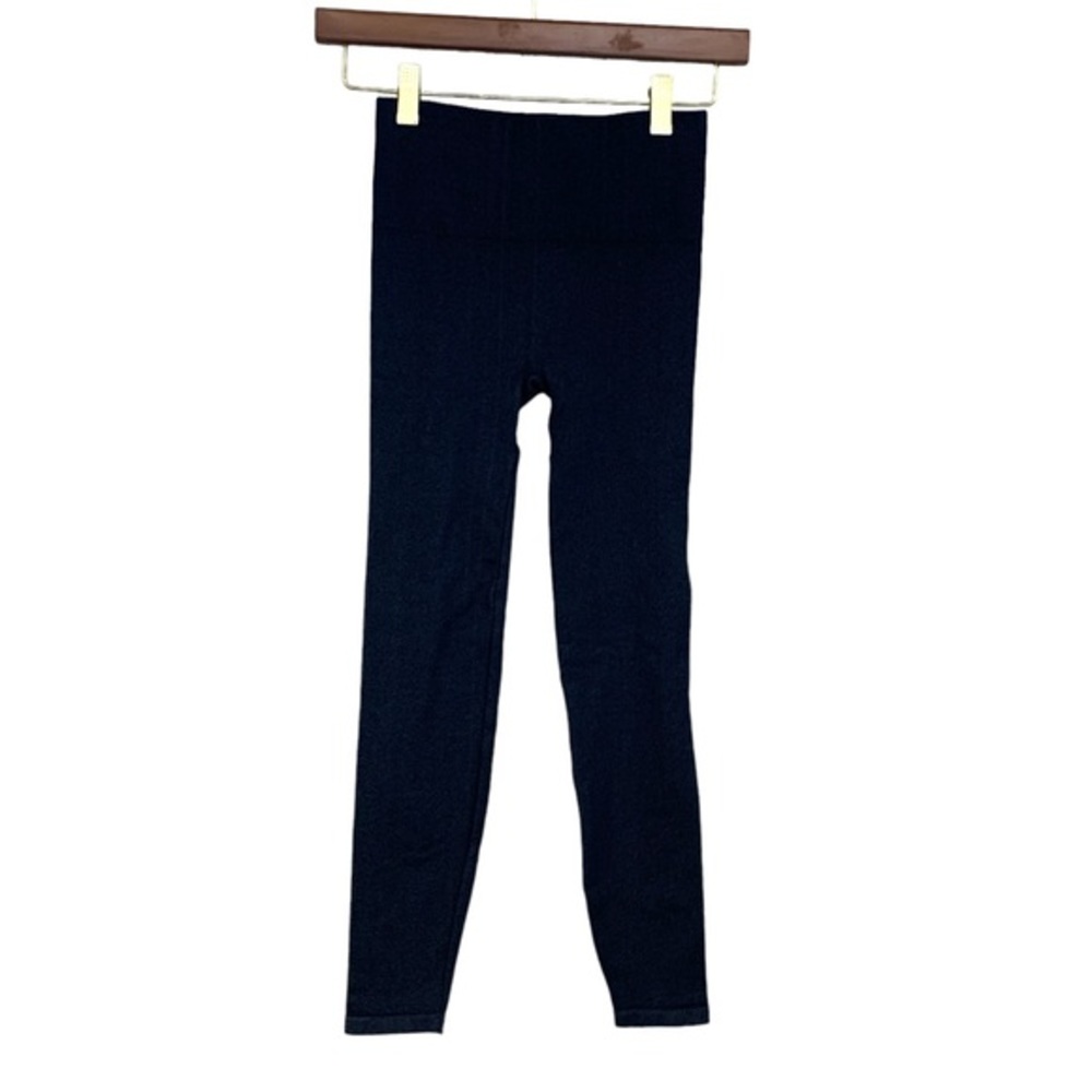 Spanx Leggings Denim Blue Color Size Small‎